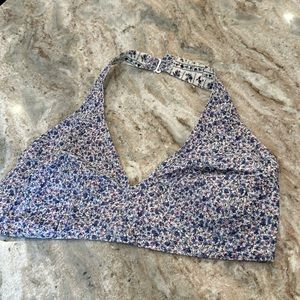 Homemade Cotton Halter Bikini Top